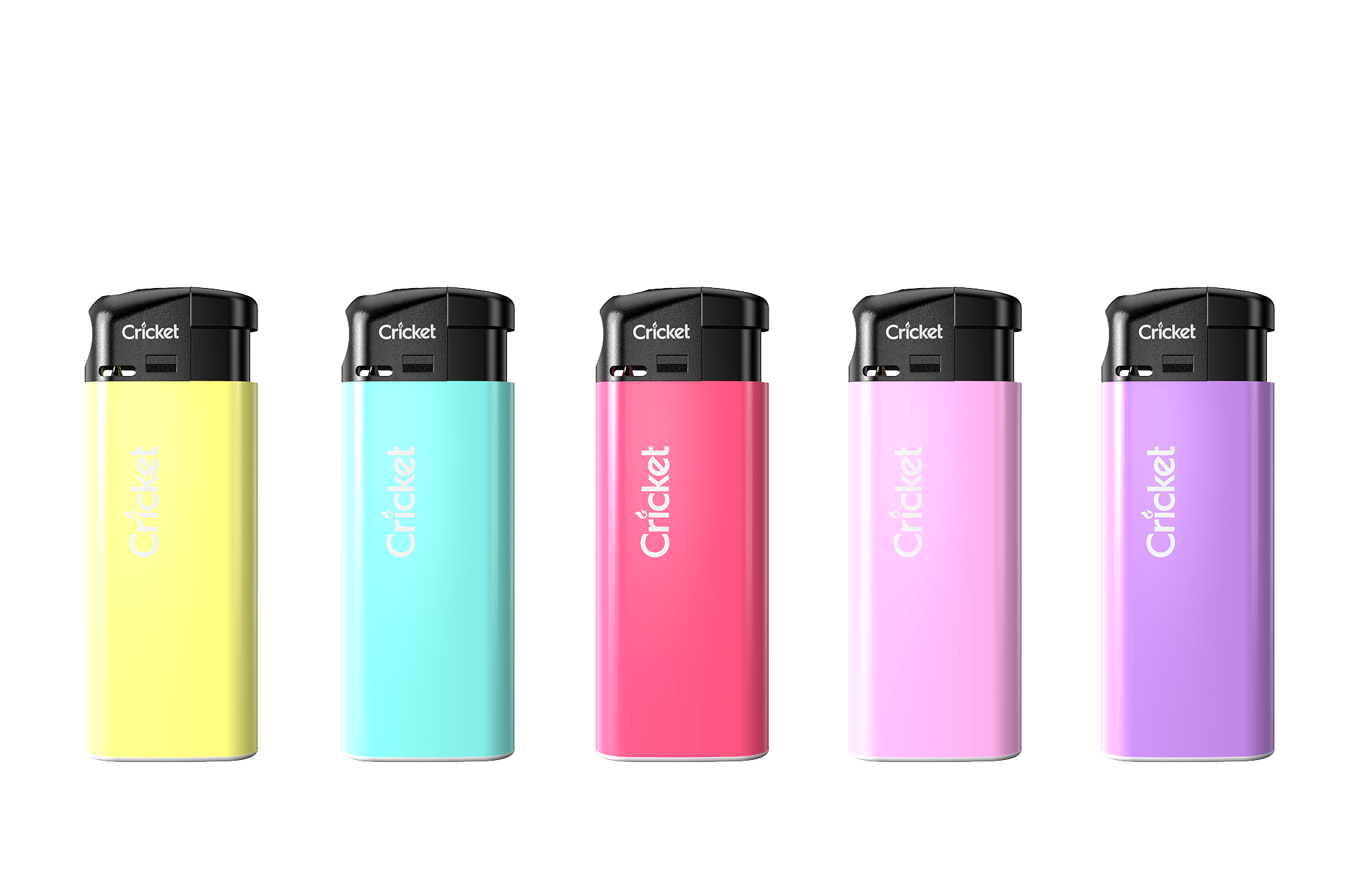 Cricket Electronic Mini is our smallest pocket lighter. It is a perfect fit in your pocket and equipped with child proof push button. Check out our Pastel colors.