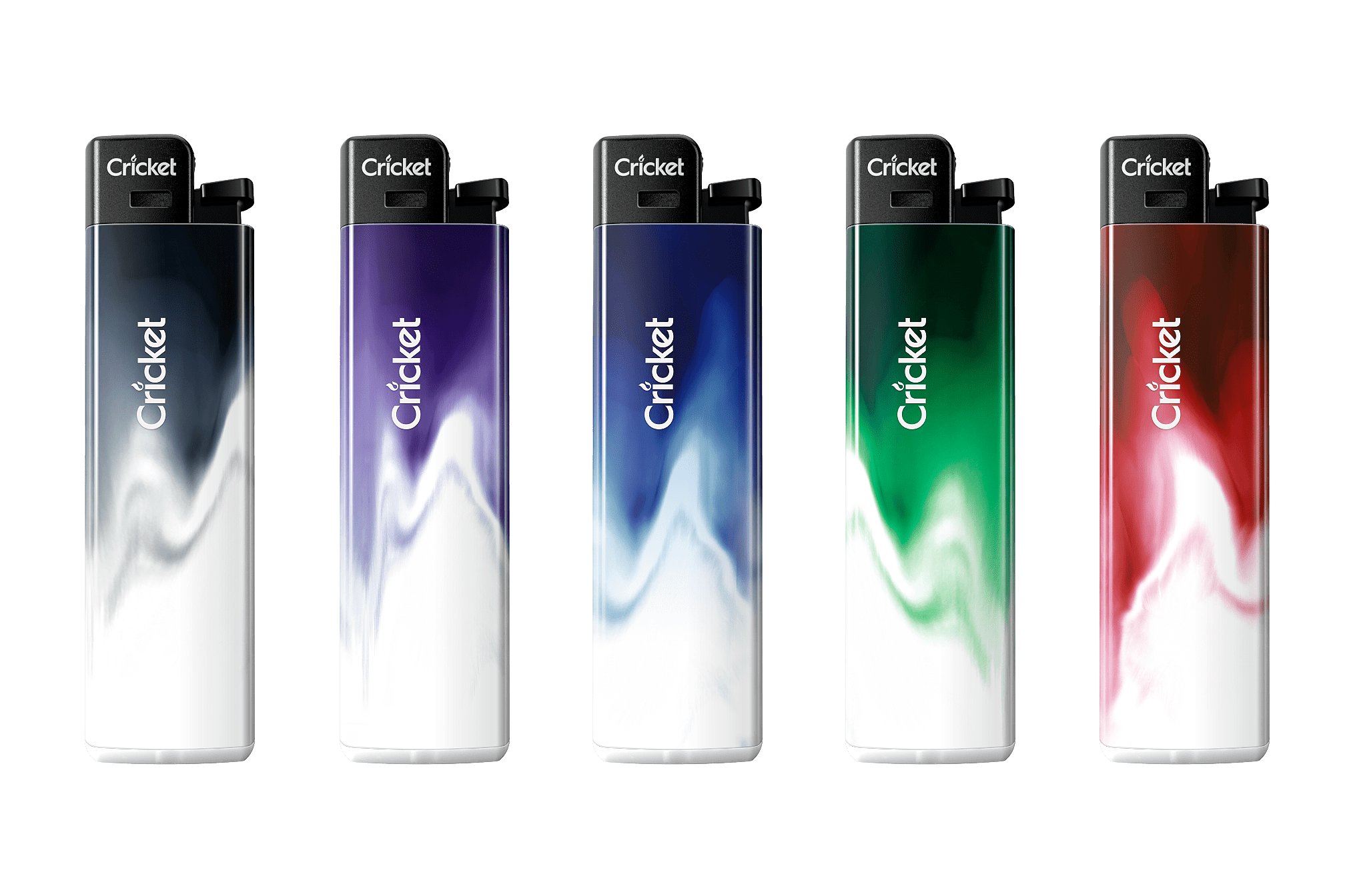 Cricket Flint Giant is our biggest pocket lighter. It has more gas and equipped with a child proof spark wheel. Check out our fusion color selections.