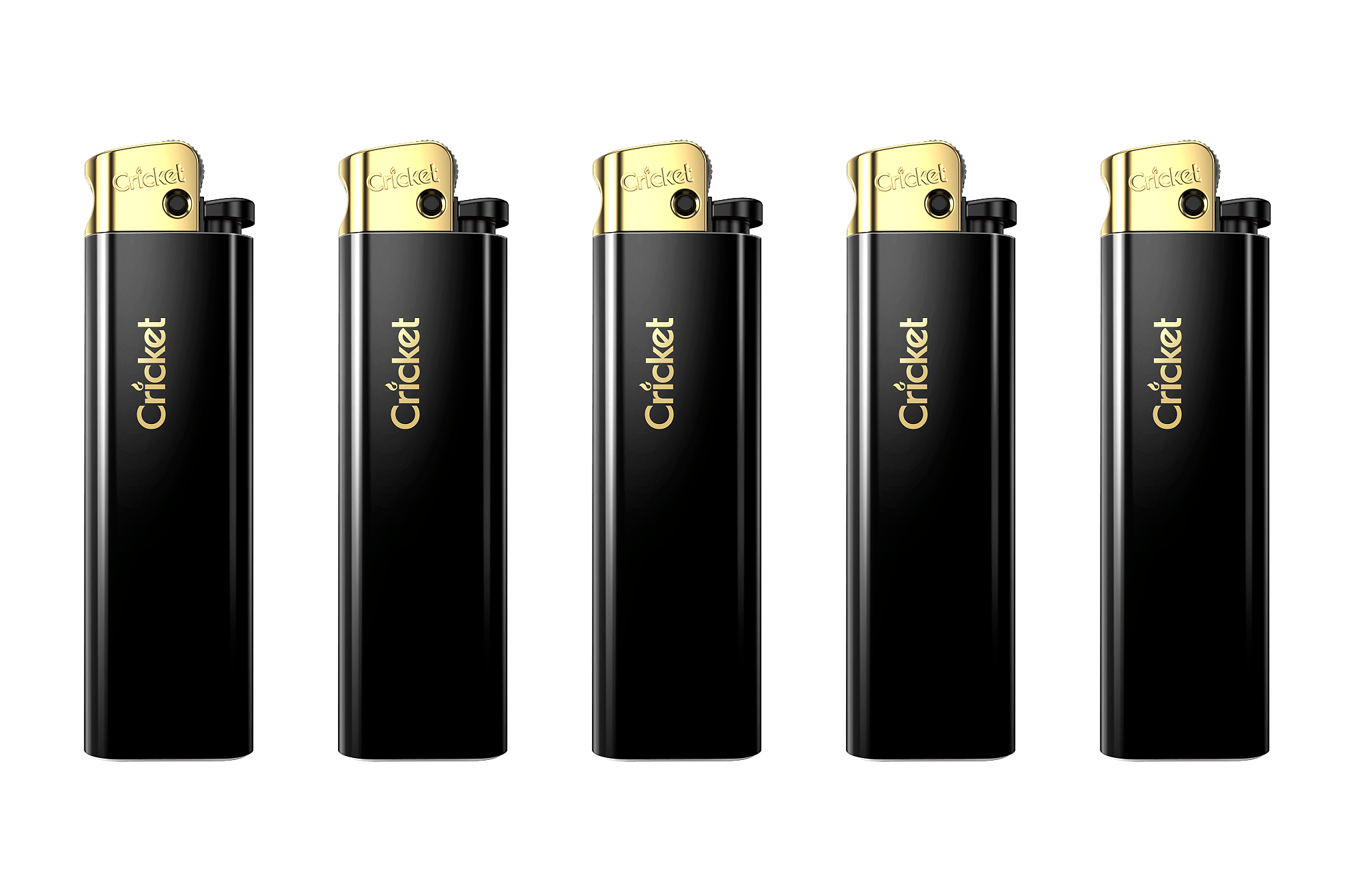 The black and gold design on this lighter is a popular choice for those looking for safe and stylish lighters.